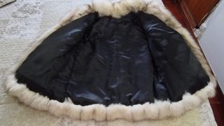 Chaquetón de zorro gris. Perfecto estado