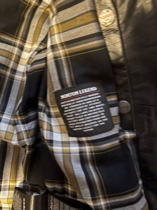 Cazadora Motera Norton Negra