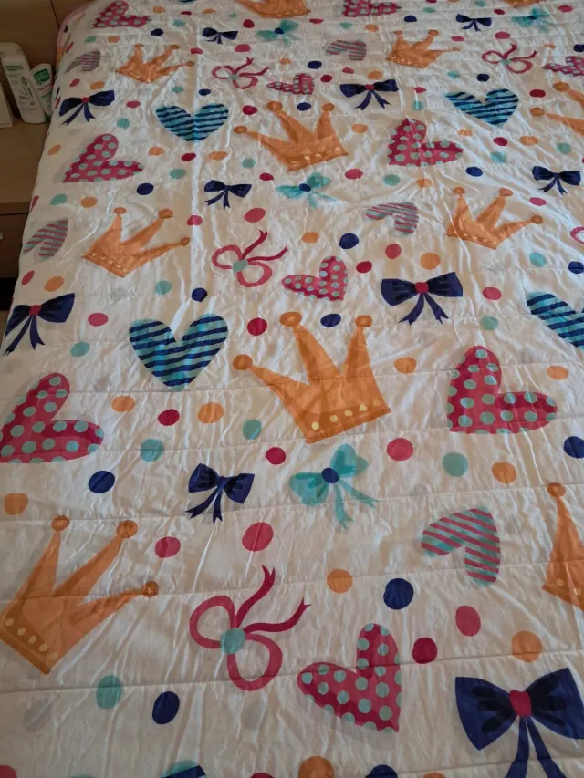 Edredón reversible Cama 90 Princess