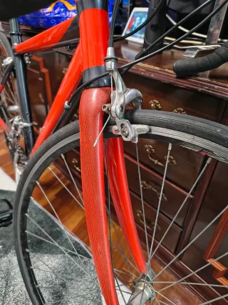 Bicicleta carretera aluminio y carbono