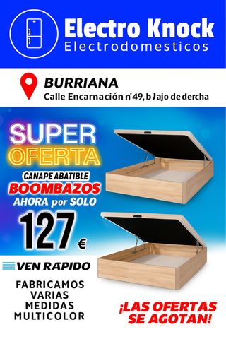 OFERTAA EN CANAPES DISPONIBLES TODAS LAS MEDIDAS