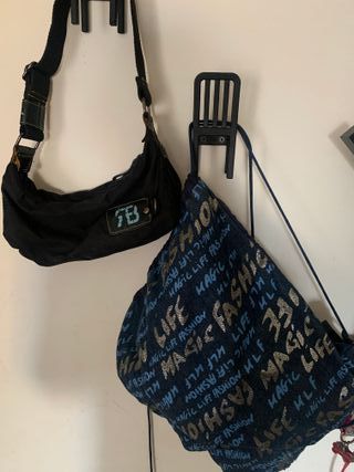 2 borse: 1 zainetto e 1 borsetta