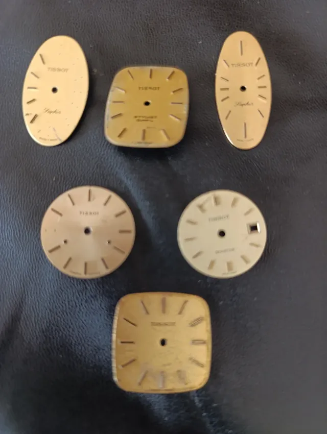 Lote Esferas Reloj Vintage Tissot