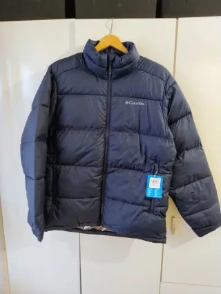 Cazadora Columbia Hombre Talla S Azul