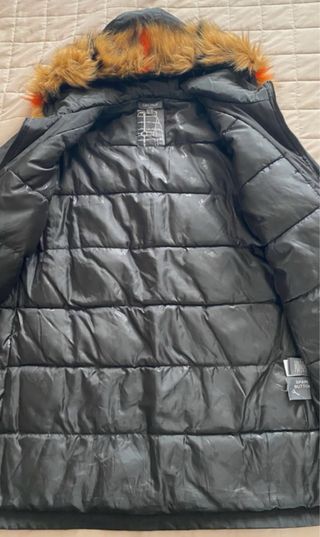 Giacca invernale nera Camomilla