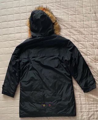 Giacca invernale nera Camomilla