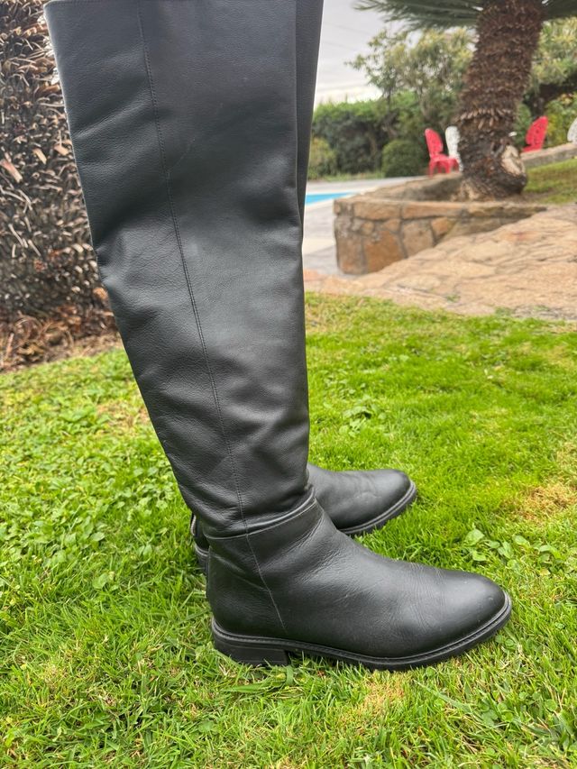 Botas altas piel Boticelli Talla 40