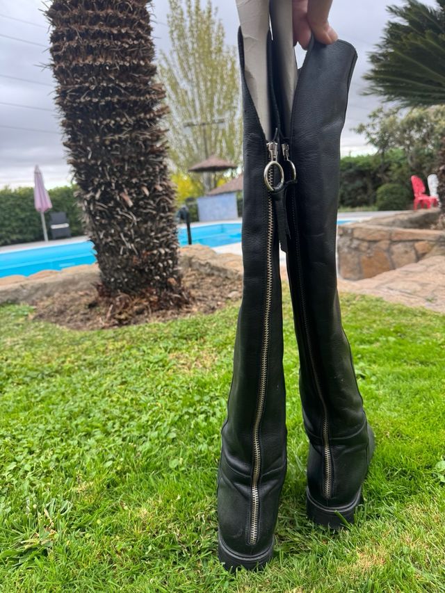 Botas altas piel Boticelli Talla 40