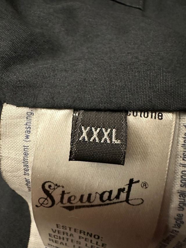 Giubbotto Stewart Pelle Nera