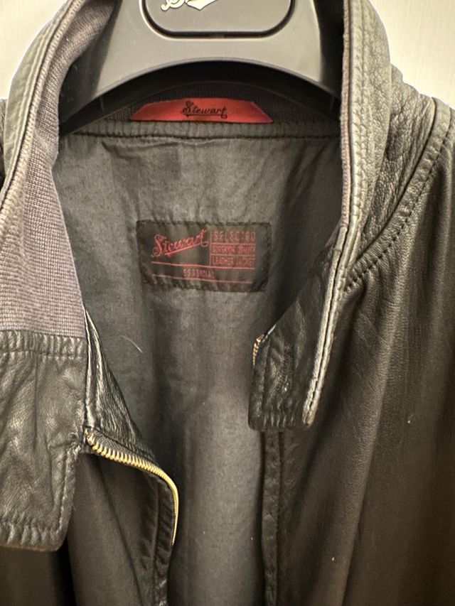 Giubbotto Stewart Pelle Nera