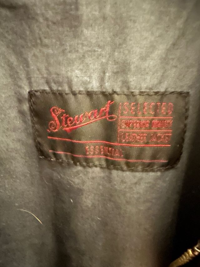 Giubbotto Stewart Pelle Nera