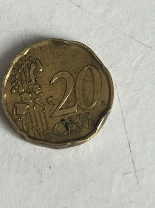 2 Moneda 20 Céntimos Euro 2002 Colección