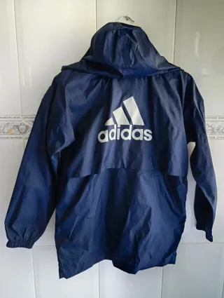 Chubasquero Adidas Vintage Mujer Azul Marino