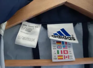 Chubasquero Adidas Vintage Mujer Azul Marino