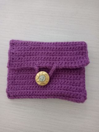 Borsellino uncinetto porta documenti