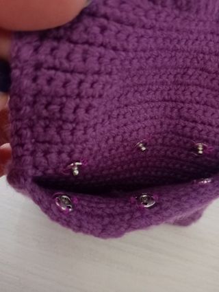 Borsellino uncinetto porta documenti