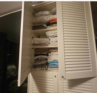 Armadio bianco 6 ante con specchio