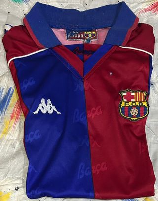 Camiseta Barça Kappa 93-95 Talla XL