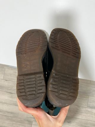 Botas Dr. Martens Terciopelo Negro