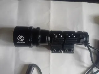 Linterna tactica submarina recargable batt extra