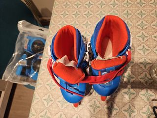Patines infantiles Oxelo + protecciones