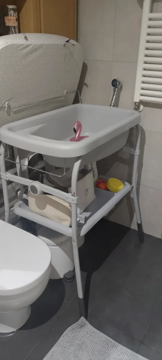 Bañera cambiador bebé