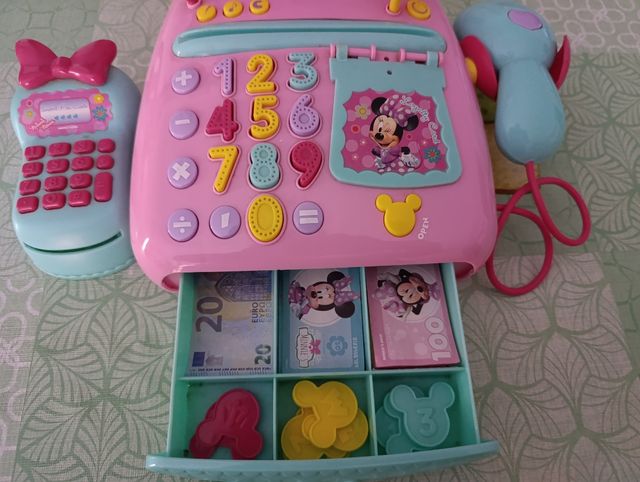 Caja Registradora Minnie Mouse Juguete