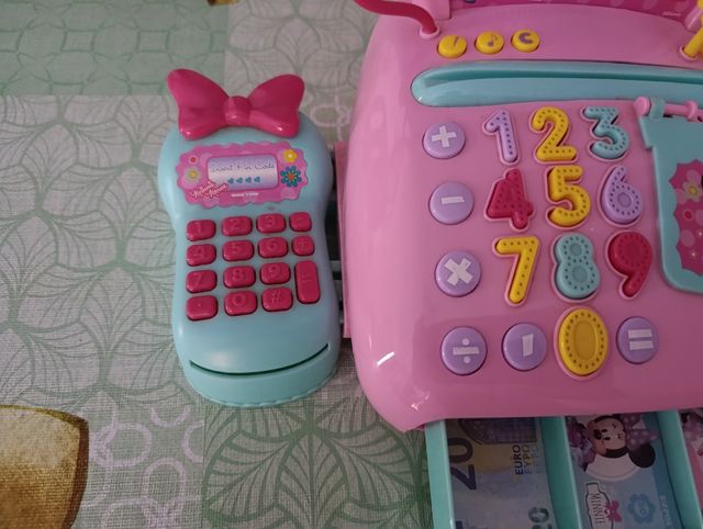 Caja Registradora Minnie Mouse Juguete