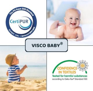 Colchón Minicuna Bebé Visco Baby