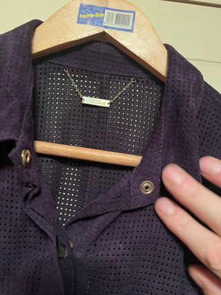 REBAJA!!!!! Chaqueta Uterqüe Piel Vuelta Talla L