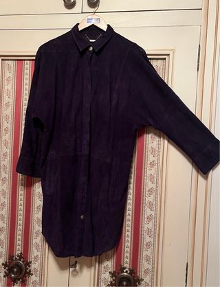 REBAJA!!!!! Chaqueta Uterqüe Piel Vuelta Talla L