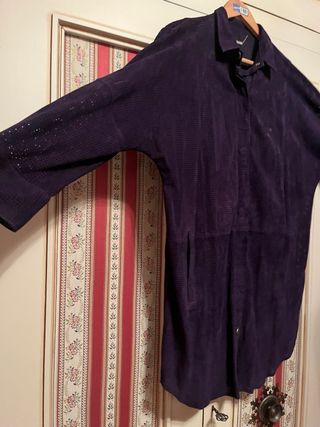 REBAJA!!!!! Chaqueta Uterqüe Piel Vuelta Talla L