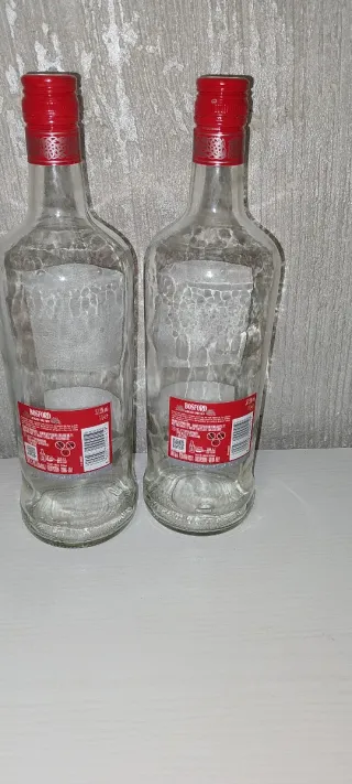 2 Bottiglie Vuote Bosford London Dry Gin