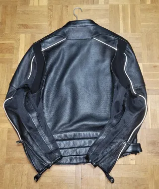 Chaqueta Cuero Harley Davidson Negra