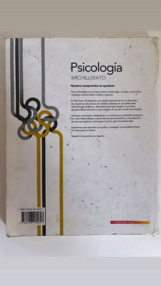 Libro de Psicología - Bachillerato