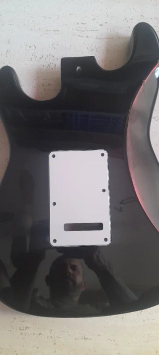 Cuerpo Stratocaster Negro