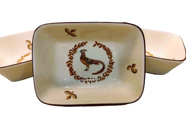 Fuentes porcelana individuales ISARD (3 unidades)