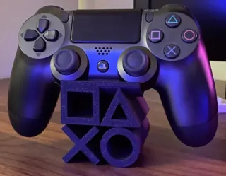 Soporte Mando PS4 Playstation Negro
