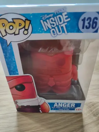 Funko Pop! Ira (Anger) 136 - Del Revés