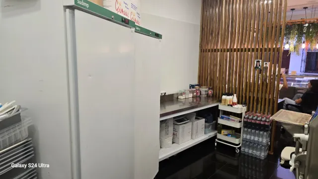 Mesa de trabajo de acero inoxidable