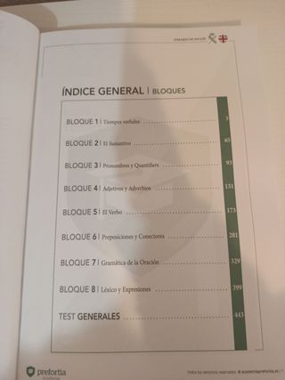 Libro de inglés guardia civil