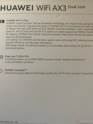 Router Huawei WiFi AX3 Dual-core