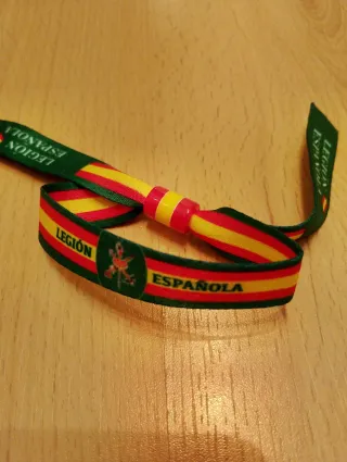 Pulsera de tela Legion Española talla unica