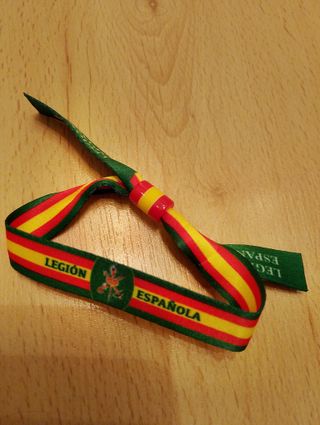 Pulsera de tela Legion Española talla unica