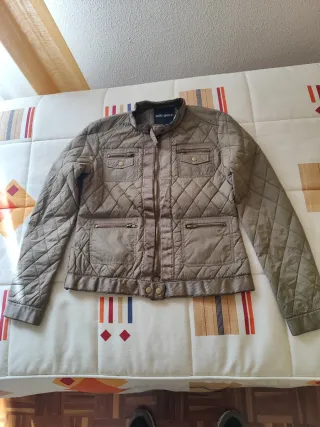 Cazadora Acolchada Ade Gatti Beige