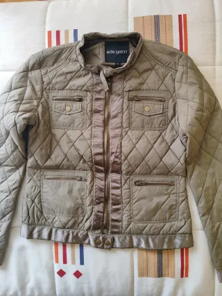 Cazadora Acolchada Ade Gatti Beige