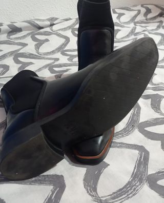 Botines ZARA mujer negros