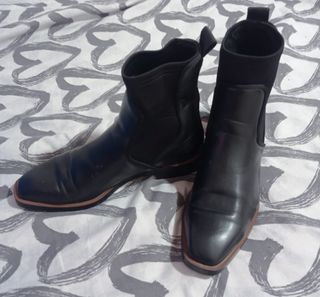 Botines ZARA mujer negros