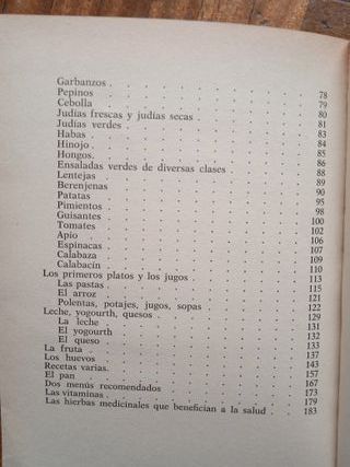 'Naturismo' (Libro 1978) y 'Aliméntese de fruta'