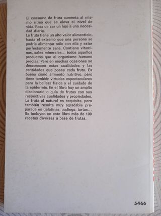 'Naturismo' (Libro 1978) y 'Aliméntese de fruta'